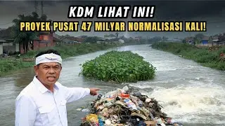 KDM LIHAT INI❗PROYEK PUSAT 47 MILYAR❗ NORMALISASI KALI SRENGSENG TERNYATA HASILNYA MASIH BEGINI❓