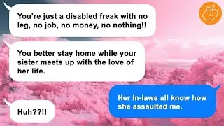 [Apple] I had my leg amputated due to a serious disease ➜ My mom & sis despise me without knowing...