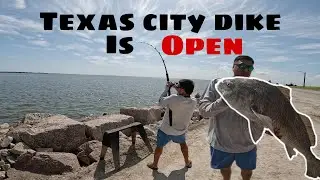 The Texas City Dike Is OPEN (GOOD Welcoming BACK)