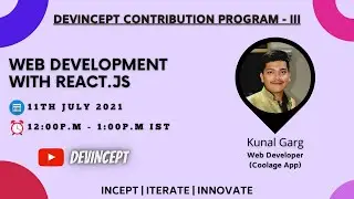 Web Development with React. JS by Kunal Garg