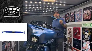 Santoro Fabworx Shifter Link and Harley USB Cable Install