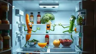 Fridge Fight-- AI-Generated Visual Content | Short Ads | Cinematic Videos | Product Concepts