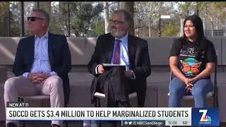 KNSD-SD: SDCCD Gets $3.4M To Help Marginalized Students