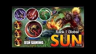 100% Unstoppable Supreme SUN Best Build Mobile Legend  2021  by dsngaming