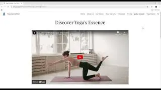 Transform Your Yoga Studio&rsquo;s Online Presence with This Pre-Built Google Sites Template