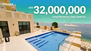 4-Bedroom Penthouse In Palm Jumeirah With A Private Rooftop Pool