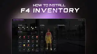 FiveM Inventory Installation Tutorial | F4 Inventory for QBCore & Qbox