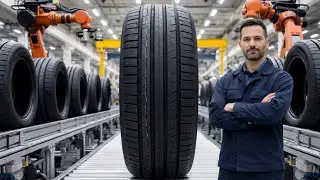 Inside a Factory That Produces 20,000 Car Tires Every Single Day (Full Process)