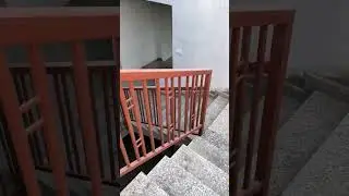 staircase with side fitting
