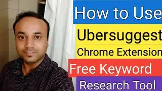 Ubersuggest Chrome Extension | Free Keyword Research tool 2020 | Keywords Everywhere alternative