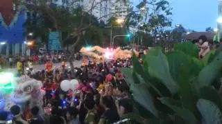 Chingay 2015 lion dance