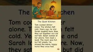 The Quiet Kitchen #englishreading #englishlistening #englishmerl