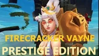 FIRECRACKER VAYNE PRESTIGE EDITION Skin Spotlight | League of Legends