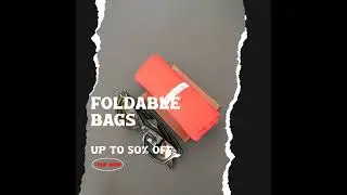 Favorite Foldable Red Bags - UP TO 50% OFF | By Favbrella