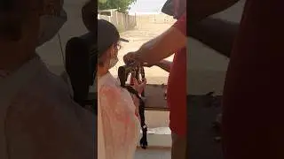With mom at the Arabian Sea Country Club shooting range #shorts #shootingrange #karachi