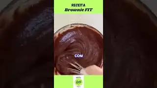 Brownie de Chocolate Fit em 20 minutos