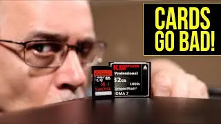 CARDS GO BAD! Tips and tricks to avoid losing video and audio!!