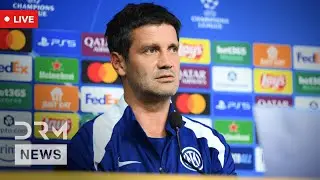 LIVE: Inter Milan Coach Christian Chivu and Player Preview Champions League Clash vs Dortmund | AD1N