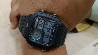 Sonata Sf (77123PP) Latest Article 2023 || How to Set time in Digital Watch #fullpackage