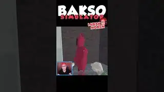 NYAMPERIN POCONG MERAH #baksosimulator #bakso