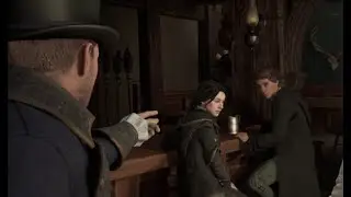 Female MC meets Victor Rookwood for the first time at the Three Broomsticks w/Seb - NO SUBTITLES