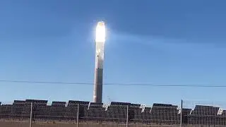 The Intensity of the Noor Power Station near Ouarzazate