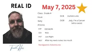 Know Before You Fly!  Real ID May 7th, 2025!