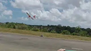 Voo #aeromodelo Tractor 45 