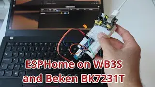 Запуск ESPHome на загадочном Wi-Fi-модуле WB3S с Beken BK7231T #esphome #wb3s #beken #bk72xx