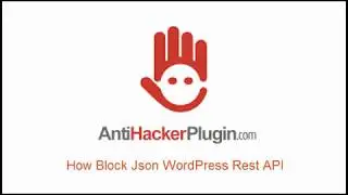 How to Block Json WordPress Rest API ?
