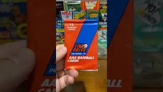 1991 Line Drive AAA Pre-Rookie Baseball Cards Pack Break