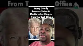 #trump quietly take down a statue of #martinlutherking from the #whitehouse