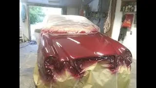 Мерс W210 частичная покраска