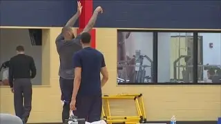 DeMarcus Cousins First Practice With Anthony Davis as a Pelican | Feb 23, 2017 | 2016-17 NBA Season
