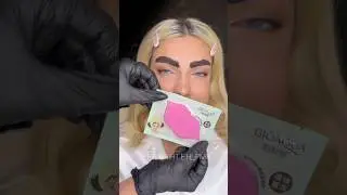 Sobrancelha semipermante para n&atilde;o precisar se maquiar mais 😱 #skincare #brow