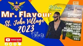 Mr. Flavour St. John Carnival Village Performance 2023 #usvi #Nigeria #festival #stj #vi