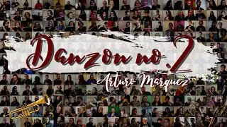 Danzon no.2 performed by 250 Musicians (Virtual Concert Band)