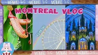 Montreal Vlog / Popular Attractions in Montreal: Botanical Garden, Ferris Wheel, Notre-Dame Basilica