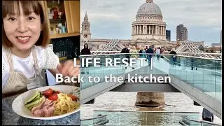 Daily vlog | Life reset | Back to the kitchen | London walk