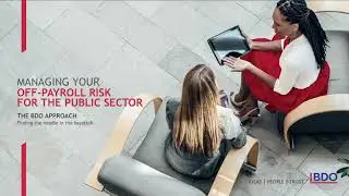 Off-payroll labour risk management in the public sector| BDO