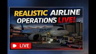 🔴 LIVE | MSFS 2020 Realistic A320  Ops at Dusseldurf | Discover Airlines