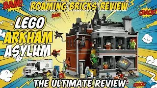 LEGO 76300 Arkham Asylum: The Dark Knight&rsquo;s Modular Masterpiece? #lego #afol #review #batman