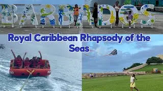 BARBADOS|Water Tubing & Flying kites in Puerto Rico| Royal Caribbean Rhapsody of the Seas PT3