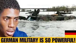 American Reacts to Powerful German Military Vehicle