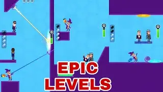 Hitmasters PORTAL MODE - EPIC LEVELS ultimate gameplay
