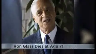 Ron Glass:  News Report of His Death - November 25, 2016