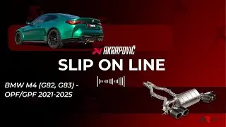 SLIP ON LINE - BMW M4 (G82, G83) OPF/GPF 2021-2025