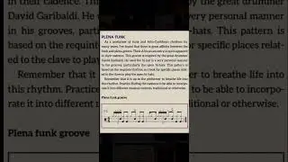 PLENA FUNK Groove / PASIC Percussive Notes magazine article !