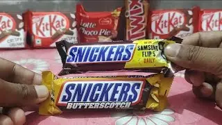 snickers butterscotch vs snickers peanuts 🥜//food lover raushan aggarwal//chocolate day//Cadbury