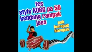 TES STYLE MANUAL RAMPAK KORG PA50